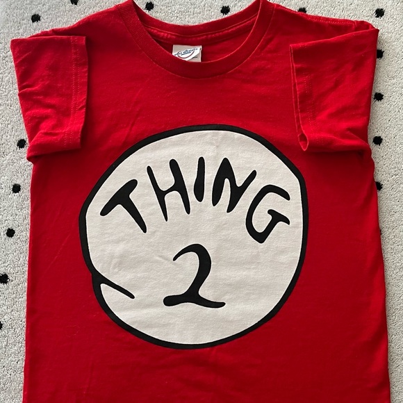 Other - Thing 2 red small shirt